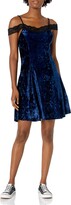 Thumbnail for your product : Angie Women's Velvet Off The Shoulder Dress