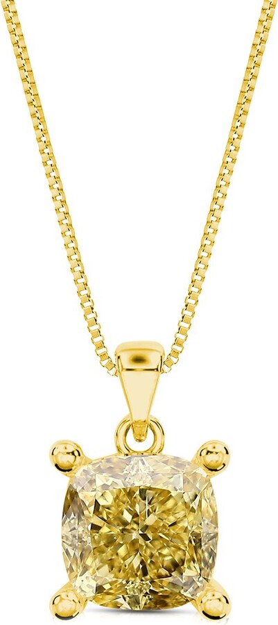 Amairah 14K 2.00 Ct. Tw. Lab-Grown Diamond Solitaire Pendant Necklace