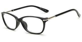 Cat Eye D.King Vintage Horn Rimmed Eyeglasses Frame Glasses Clear Lens