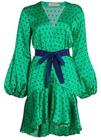Thumbnail for your product : Silvia Tcherassi Emma Polka Dot Ruffled Mini Dress
