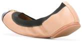Thumbnail for your product : Tory Burch Jolie two-tone ballet flats