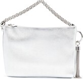 Thumbnail for your product : Jimmy Choo Callie metallic tassel clutch