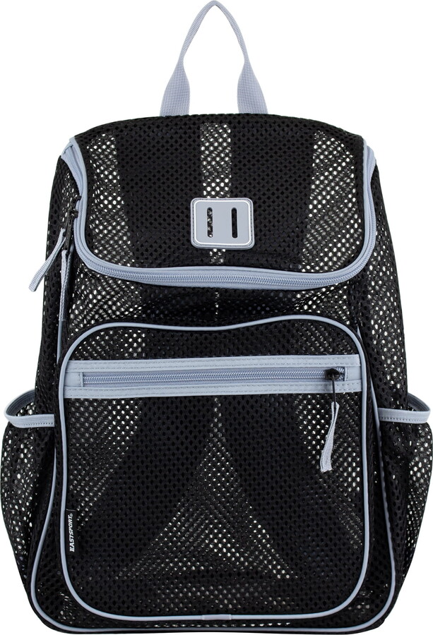 Eastsport Unisex Myth Pro Top Loader 16″ Mesh Backpack, Black
