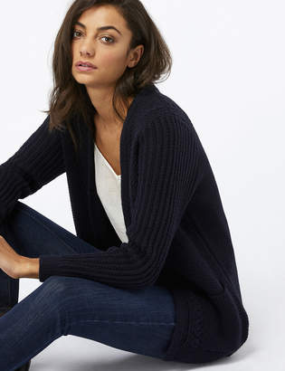 Monsoon Cassie Cable Edge To Edge Cardigan