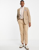 Thumbnail for your product : Harry Brown wedding tweed suit jacket in beige