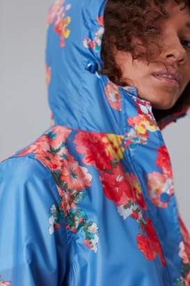 Next Womens Joules Blue Golightly Waterproof Packaway Jacket