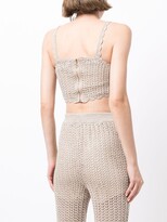 Thumbnail for your product : Alice McCall Flicker knitted crop top
