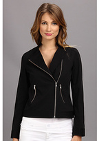 Thumbnail for your product : Christin Michaels Solid L/S Moto Jacket