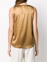Thumbnail for your product : Brunello Cucinelli Satin Tank Top