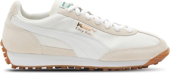 Women's Puma Easy Rider Vintage Sneakers 8.5 Regular Alpine Snow/Gold