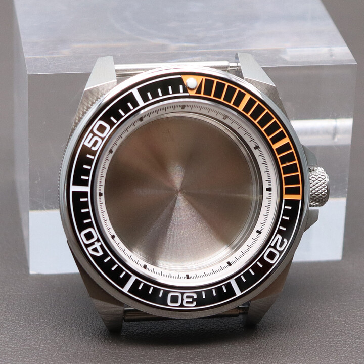 FEIYASHI Modified Samurai Diving Watch Case 43.8mm For Seiko NH35 NH36 NH38 NH34 Automatic Movement 28.5mm Dial Sapphire Glass Waterproof