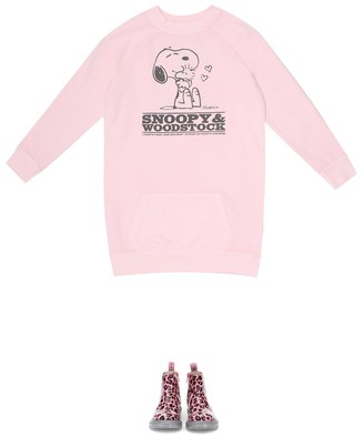 The Marc Jacobs Kids x Peanuts printed cotton jersey dress