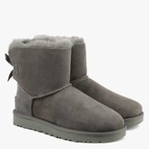 Thumbnail for your product : UGG Mini Bailey Bow II Grey Twinface Boots