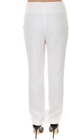 Thumbnail for your product : Lanvin Cream Satin Tailored Trousers