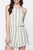 Thumbnail for your product : Everly Striped Romper