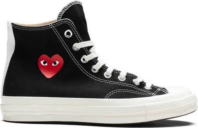 Comme des Garçons PLAY X Converse Play Chuck 70 Lace-Up Trainers