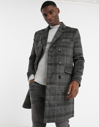 french connection double breasted wool coat