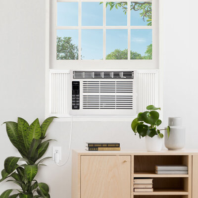 Whirlpool Window-Mounted Air Conditioner with Remote Control