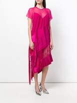 Thumbnail for your product : Givenchy layered asymmetric midi dress
