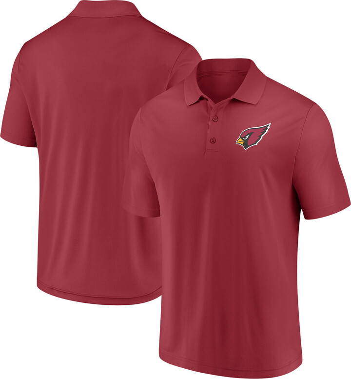 Men's Fanatics Cardinal Arizona Cardinals Component Polo