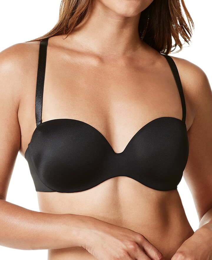 Warners Womens Elements Fo Bliss Underwire Contour Strapless Bra