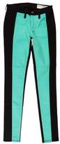 Thumbnail for your product : Rag & Bone Colorblock Mid-Rise Jeans Black Colorblock Mid-Rise Jeans