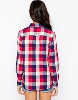 Thumbnail for your product : Lee One Pocket Shirt Crimson Red
