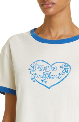 ERL Gender Inclusive Kappa Sweetheart Cotton Graphic T-Shirt - ShopStyle