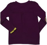 Thumbnail for your product : Design History Button Front Lace Cardigan - Purple Heart-2T