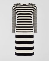 Thumbnail for your product : Jaeger Stripe Jersey Dress