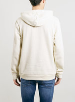 Thumbnail for your product : Topman Off White Overhead Hoodie