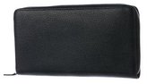 Thumbnail for your product : Smythson Textured Leather Zip Clutch