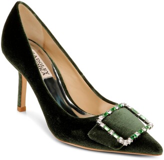 Badgley Mischka Green Women's Shoes 