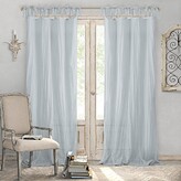 Thumbnail for your product : Elrene Home Fashions Jolie Semi-Sheer Pleated Curtain Panel, 52 x 84