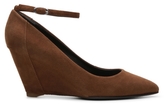 Thumbnail for your product : Giuseppe Zanotti Suede Wedge Pump