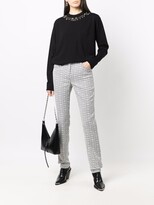 Thumbnail for your product : Givenchy Piercing-Detail Wool Jumper