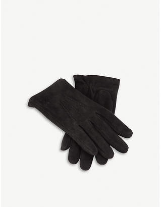 Loewe Suede piping gloves