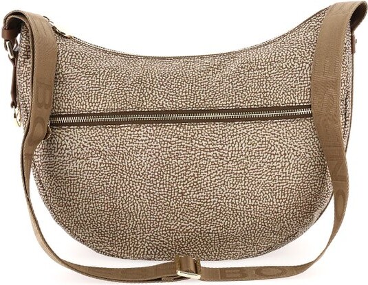Borbonese Zipped Medium Shoulder Bag - ShopStyle