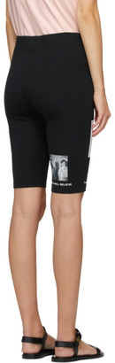 Burberry Black Maisie Biker Shorts