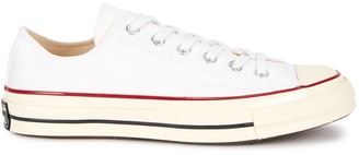 converse white leather gold eyelets