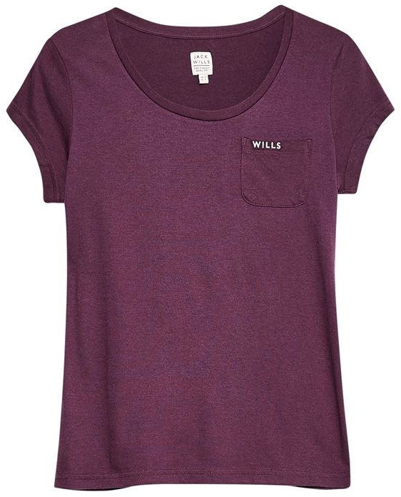 jack wills moletom com capuz purple