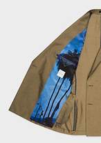 Thumbnail for your product : Men's Khaki Linen and Silk-Blend Double-Breasted Blazer