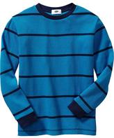 Thumbnail for your product : Old Navy Boys Striped Waffle-Knit Tees