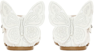 Sophia Webster Chiara Leather Embroidered Butterfly Wing Sandals, Toddler/Kids