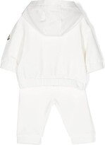 Thumbnail for your product : Moncler Enfant Logo-Embroidered Stretch-Cotton Tracksuit Set
