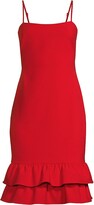 Thumbnail for your product : LIKELY Amica Ruffled-Hem Cocktail Dress
