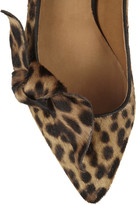 Thumbnail for your product : Isabel Marant Pealman leopard-print calf hair pumps