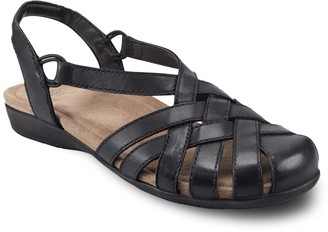 Earth Origins | Shoes | Earth Origins Leather Fisherman Sandals Berri Moroccan Blue Wide | Poshmark