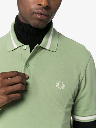 Fred Perry Tipped logo polo shirt