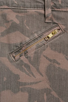 Thumbnail for your product : Current/Elliott The Silverlake printed mid-rise skinny jeans
